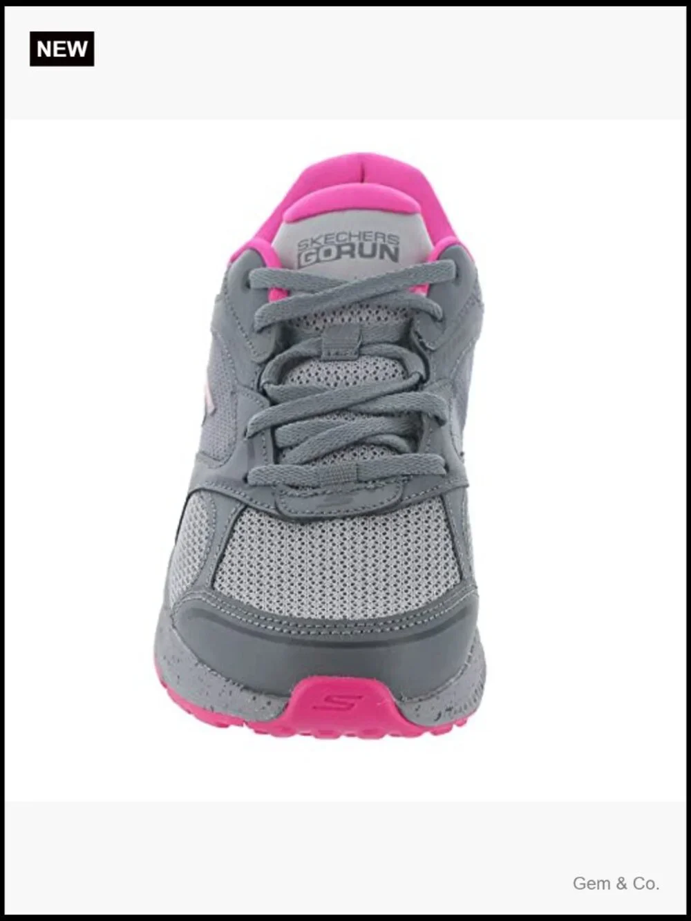 Women's Road Running Sneakers - Lightweight Breathable Lace-Up